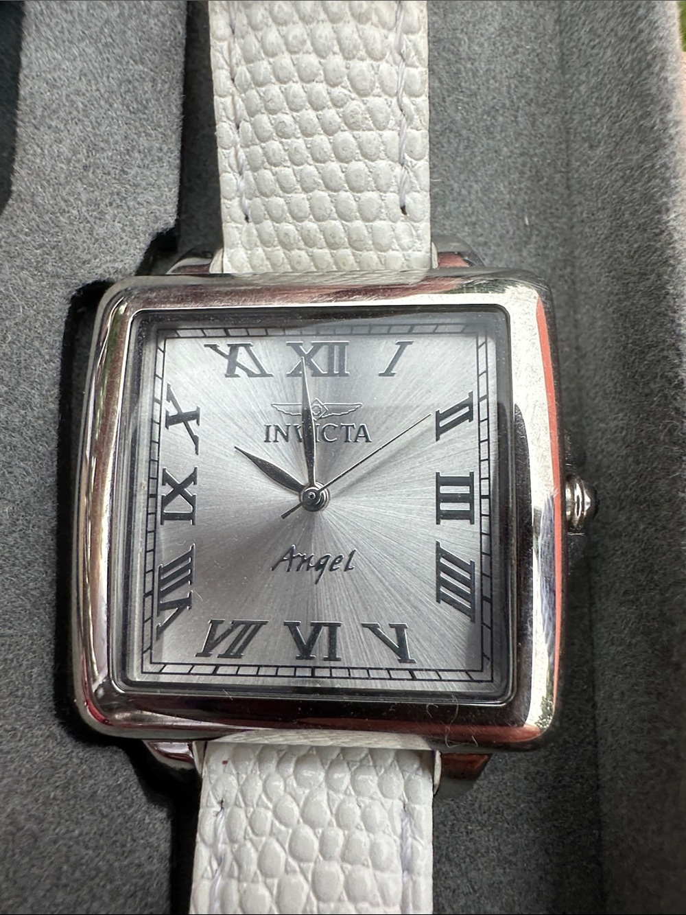 Invicta Women's Square Angel Watch with Interchangeable leather bands - Picture 5 of 9